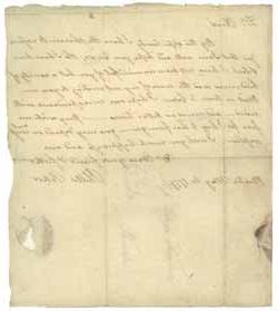 菲利斯·彼得斯(菲利斯·惠特利)给奥布尔·坦纳的信，1779年5月10日 