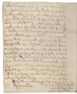 Bill of sale from Andrew Boyd to John Chandler for Dinah (an enslaved person), 20 February 1769 