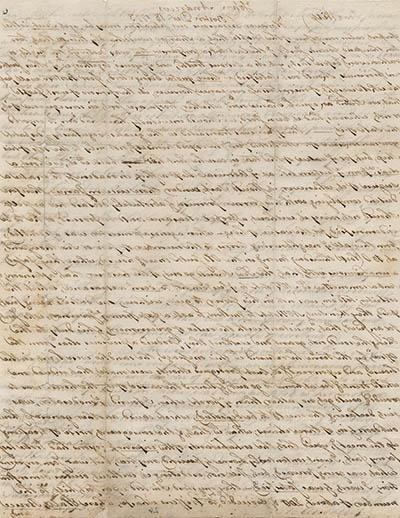Letter from John Andrews to William Barrell, 18 December 1773 Manuscript